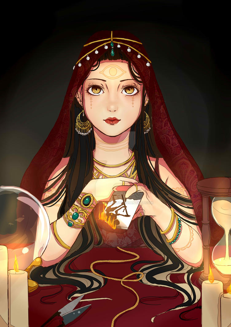 The Fortune Teller by Unconscioustomato
