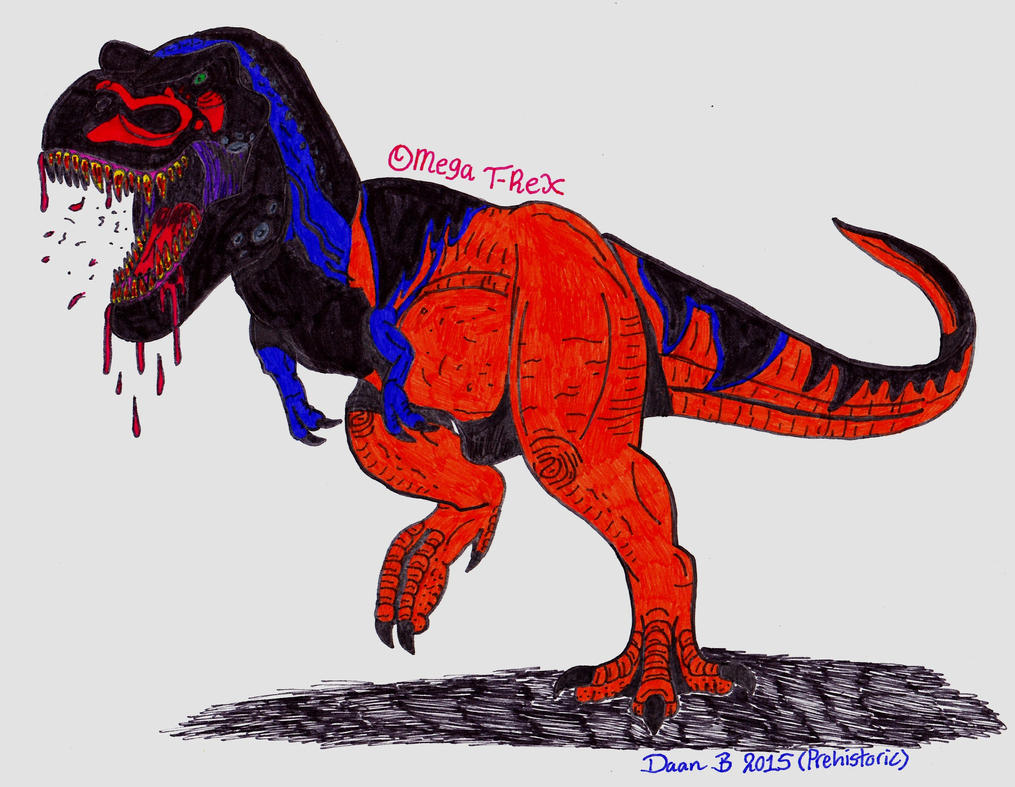 Omega T-rex by XenoTeeth3 on DeviantArt