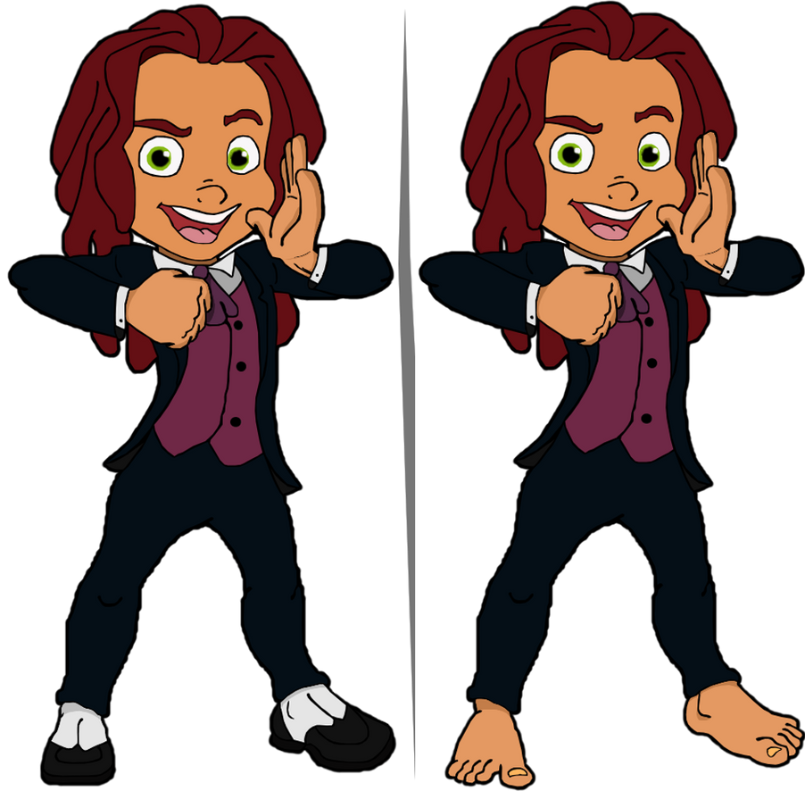 Young Tarzan in his fathers suit (transparent bg) by 