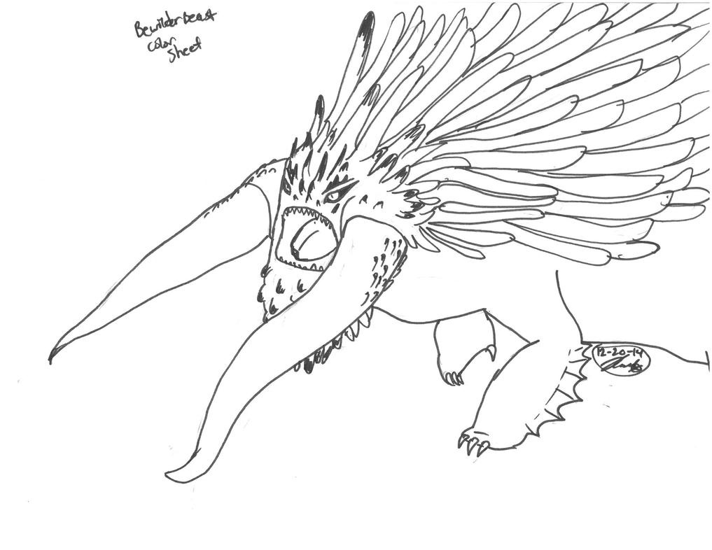 bewilderbeast dragon coloring pages - photo #2