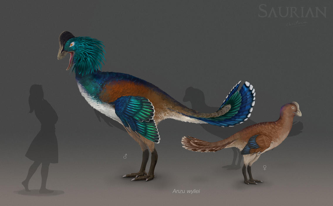 Creatures: DINOSAURS!!! (Therizinosaurs, Oviraptorids, Ornithomimids