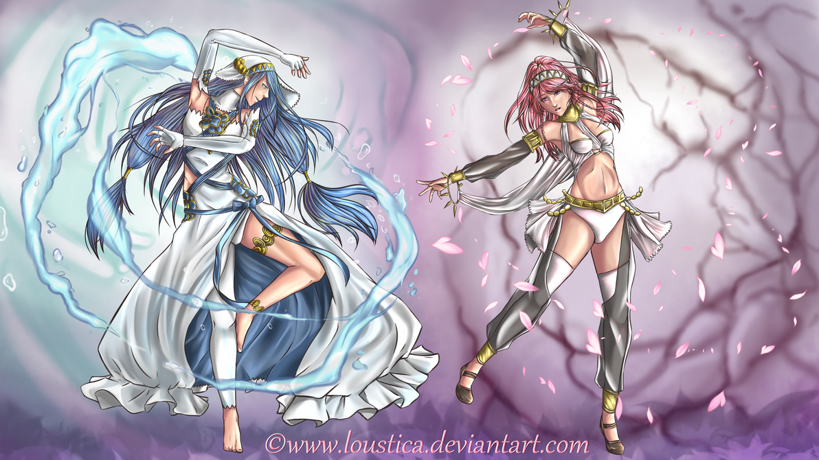 FE: Azura and Olivia [Wallpaper//2K]
