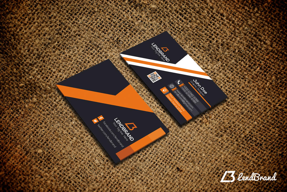 Free Business Card PSD Mockup by LendBrand on DeviantArt