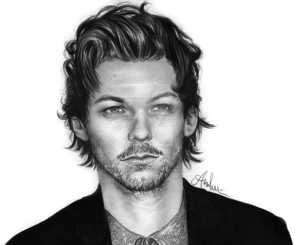 Louis Tomlinson Pencil Drawing by Anna Nilsson by ...