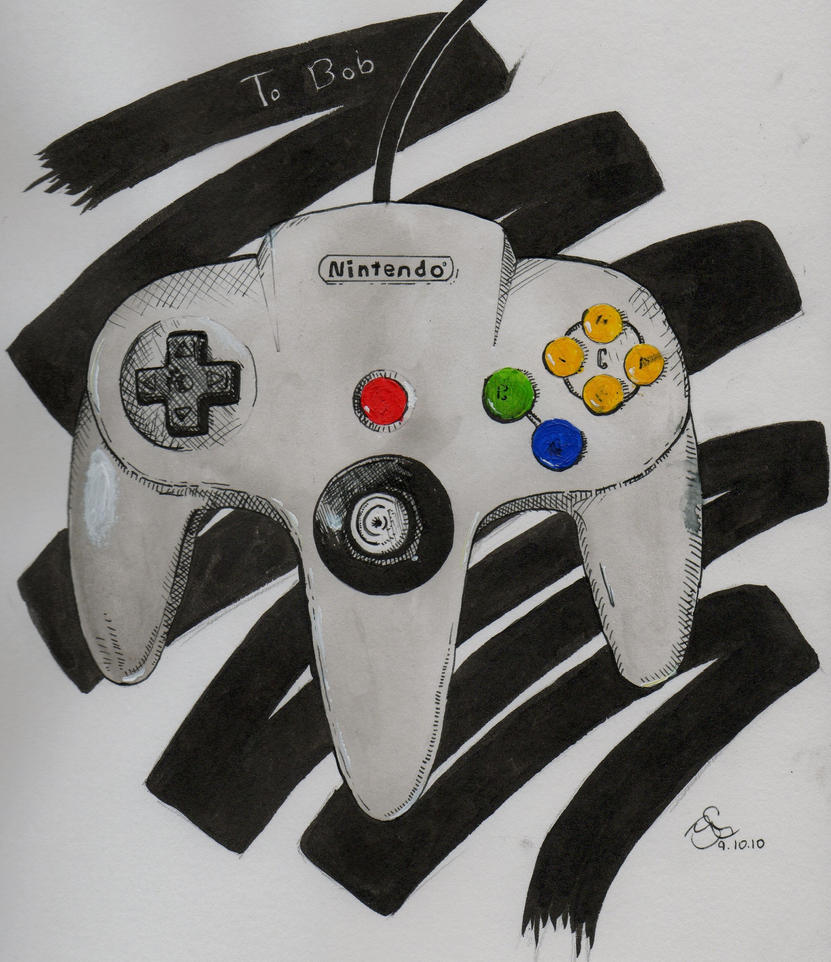 N64 Controller by Destroma on DeviantArt