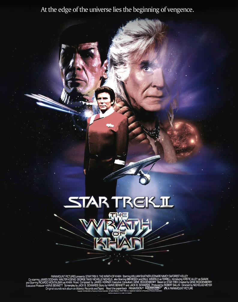 Image result for the wrath of khan poster